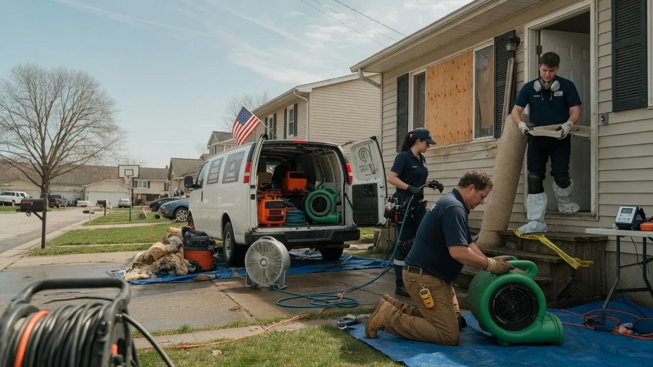 Water Damage Restoration in Saxapahaw, NC near me